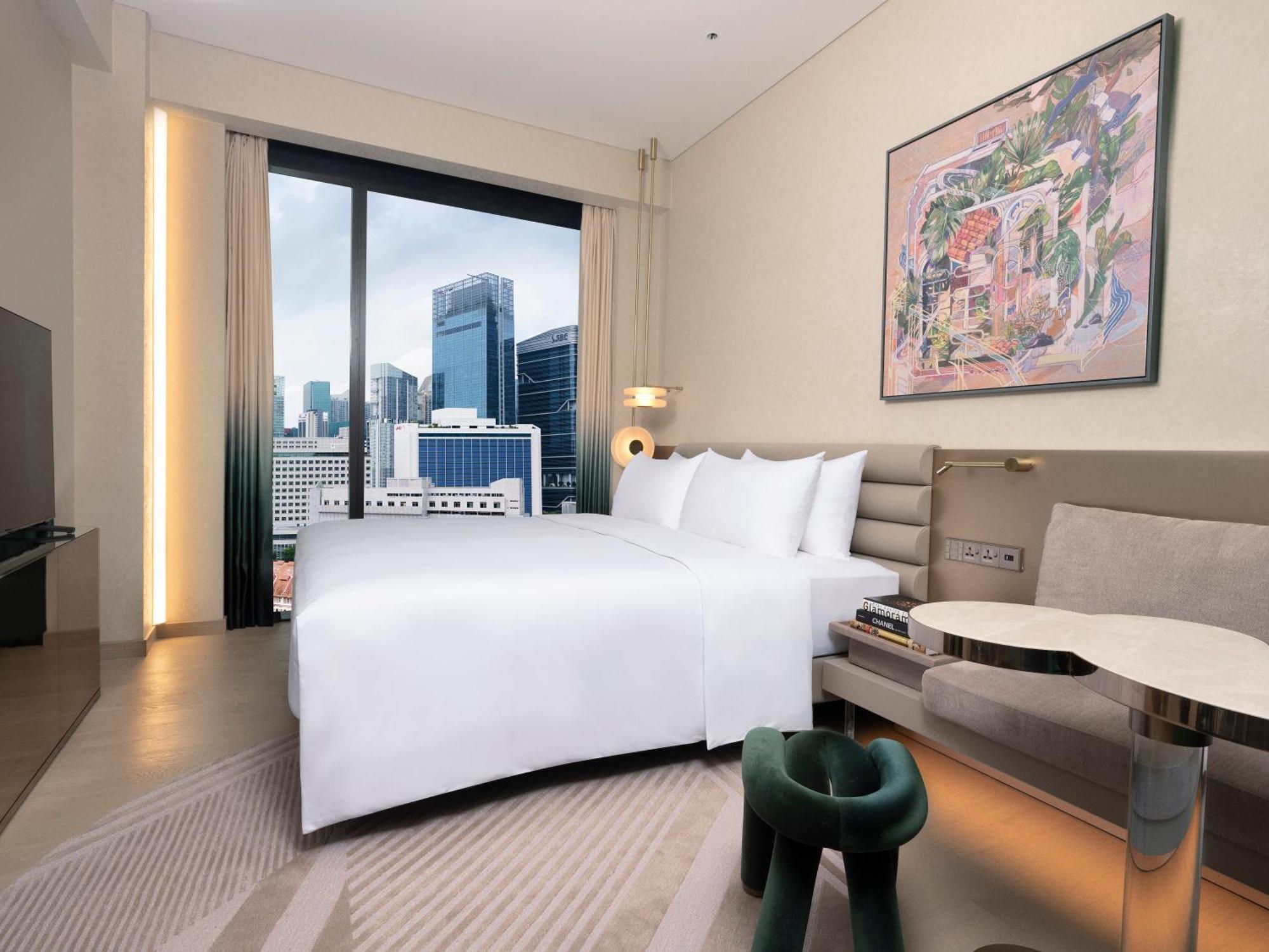Executive Unit met Kingsize Bed en Clubvoordelen - Hoge Verdieping