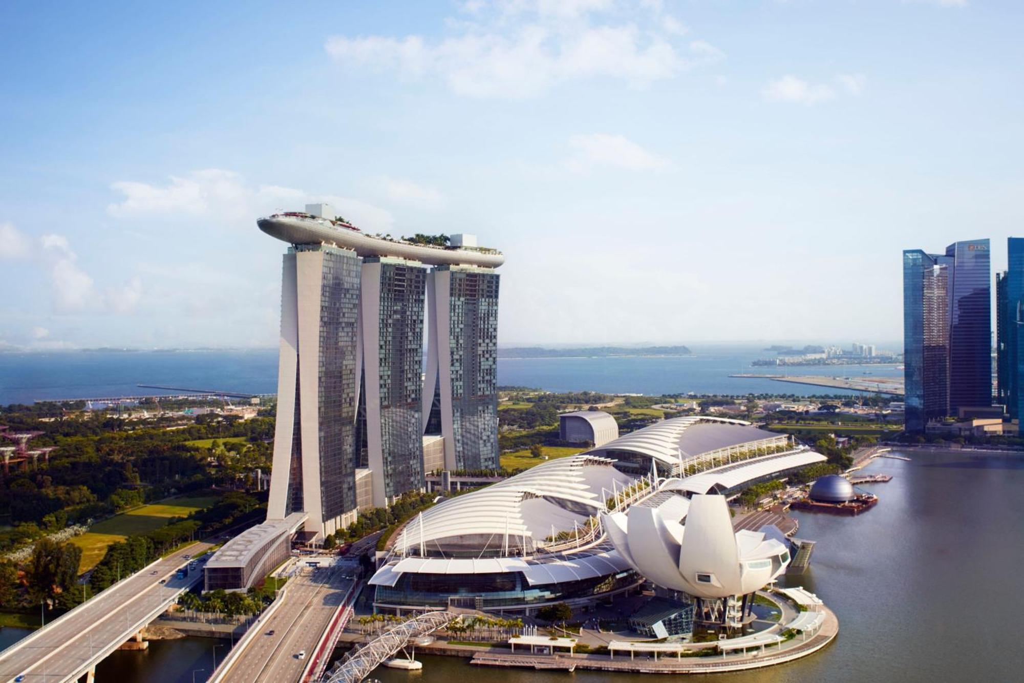 Suite Premier avec 1 Lit King-Size - Vue sur Marina Bay