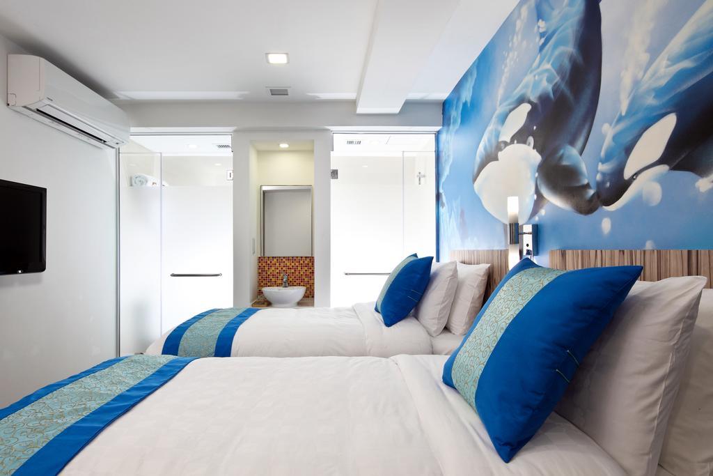 Chambre Lits Jumeaux de Luxe Sans Fenêtre